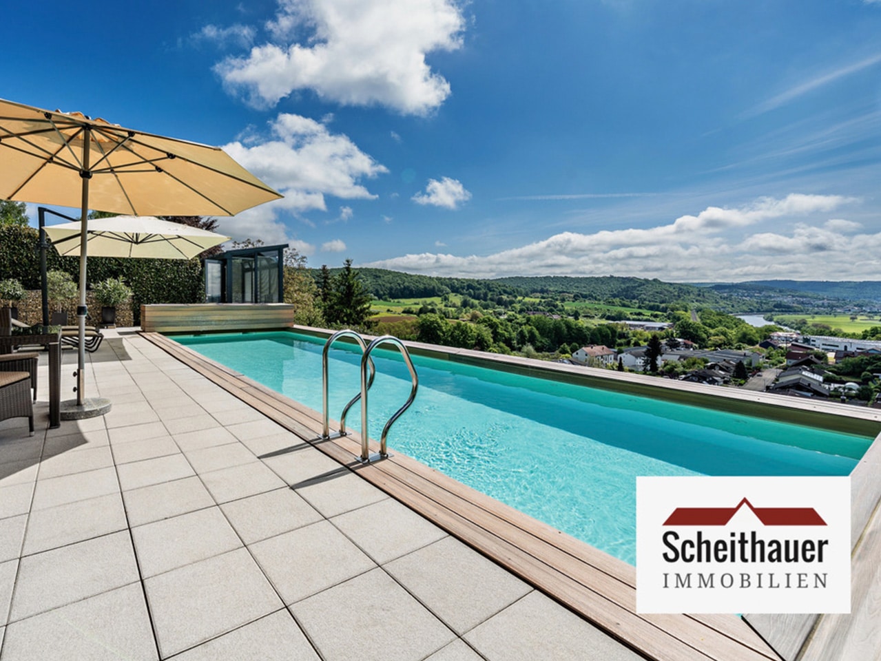 Exklusives Anwesen mit Panoramablick + Infinity-Pool Binau