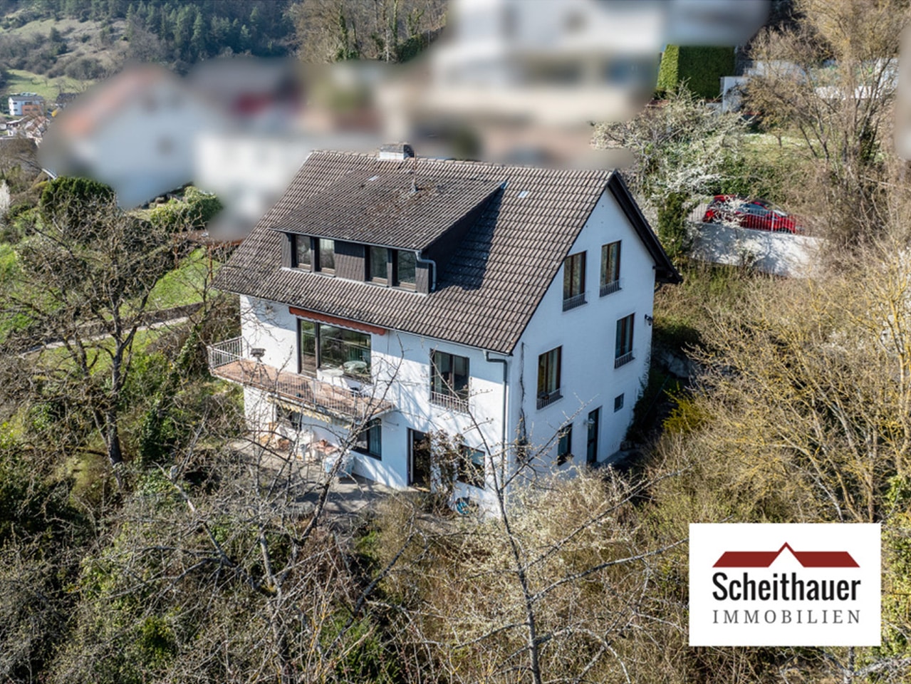 Großzügiges Einfamilienhaus mit ELW + parkähnlichem Grundstück
